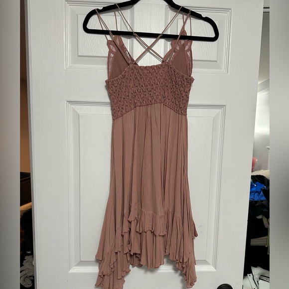 Flowy Free People Mini Dress - Picture 4 of 5